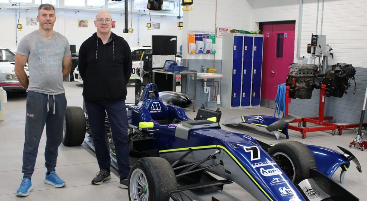 Formula 3 Car in the SERC MEA Workshop